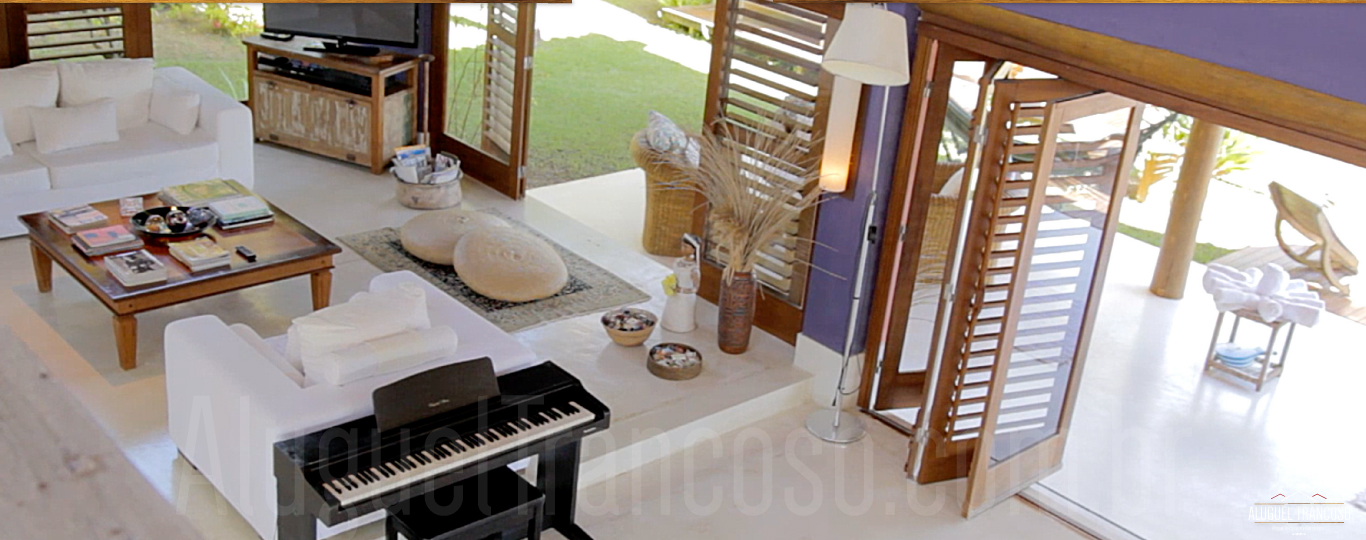 luxury beach front villa for sale in fasano trancoso